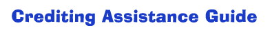 Offer Credit Assistance & Guide